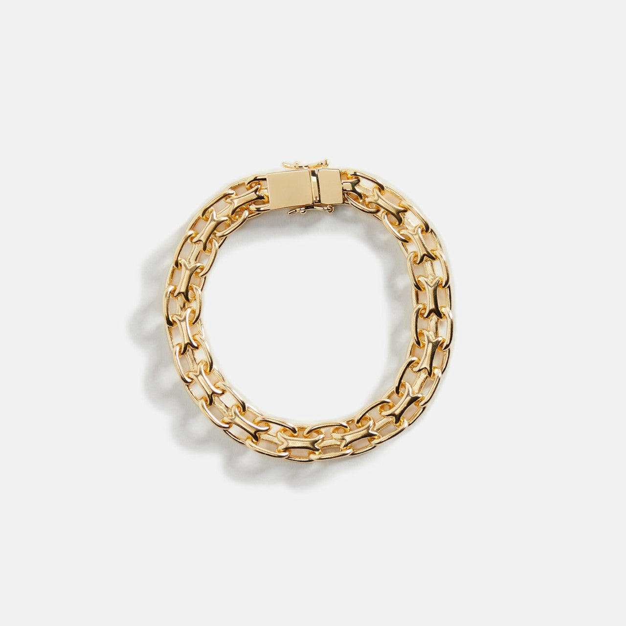 Tom Wood Vintage Bracelet 925 Sterling Silver / 9K Gold 7.7 - Gold | Kith Gold