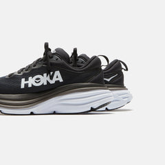 HOKA WMNS Bondi 8 - Black / White | Kith Black / White