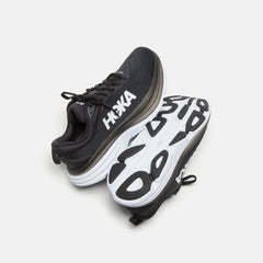 HOKA WMNS Bondi 8 - Black / White | Kith Black / White