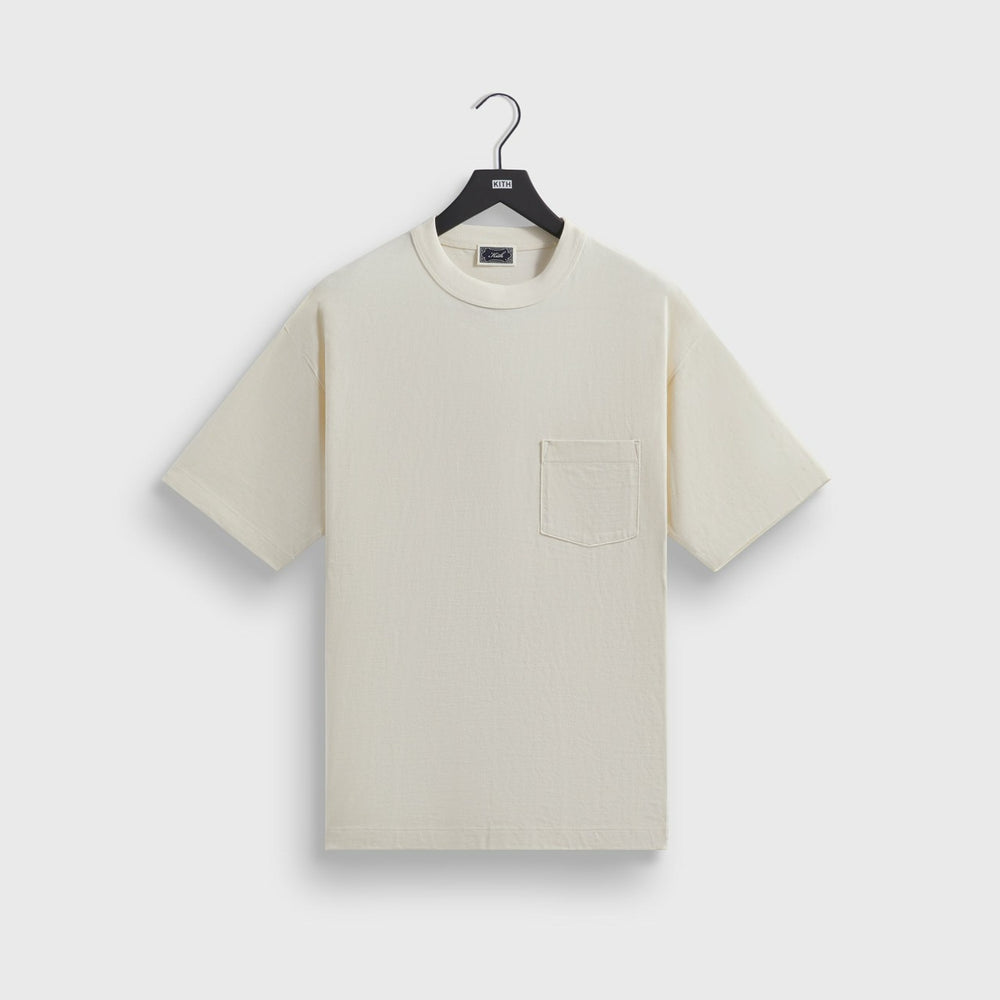 Kith Leonard Pocket Tee - Sandrift | Kith Sandrift