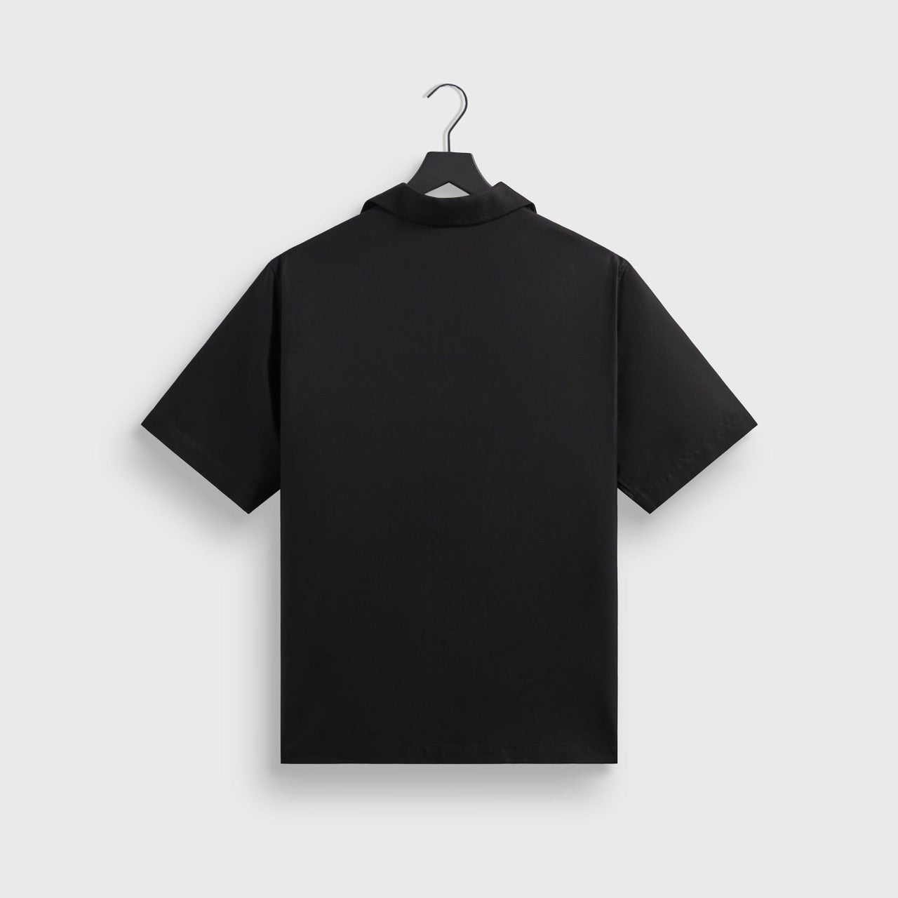 Kith Silk Cotton Thompson Camp Collar Shirt - Black | Kith Black