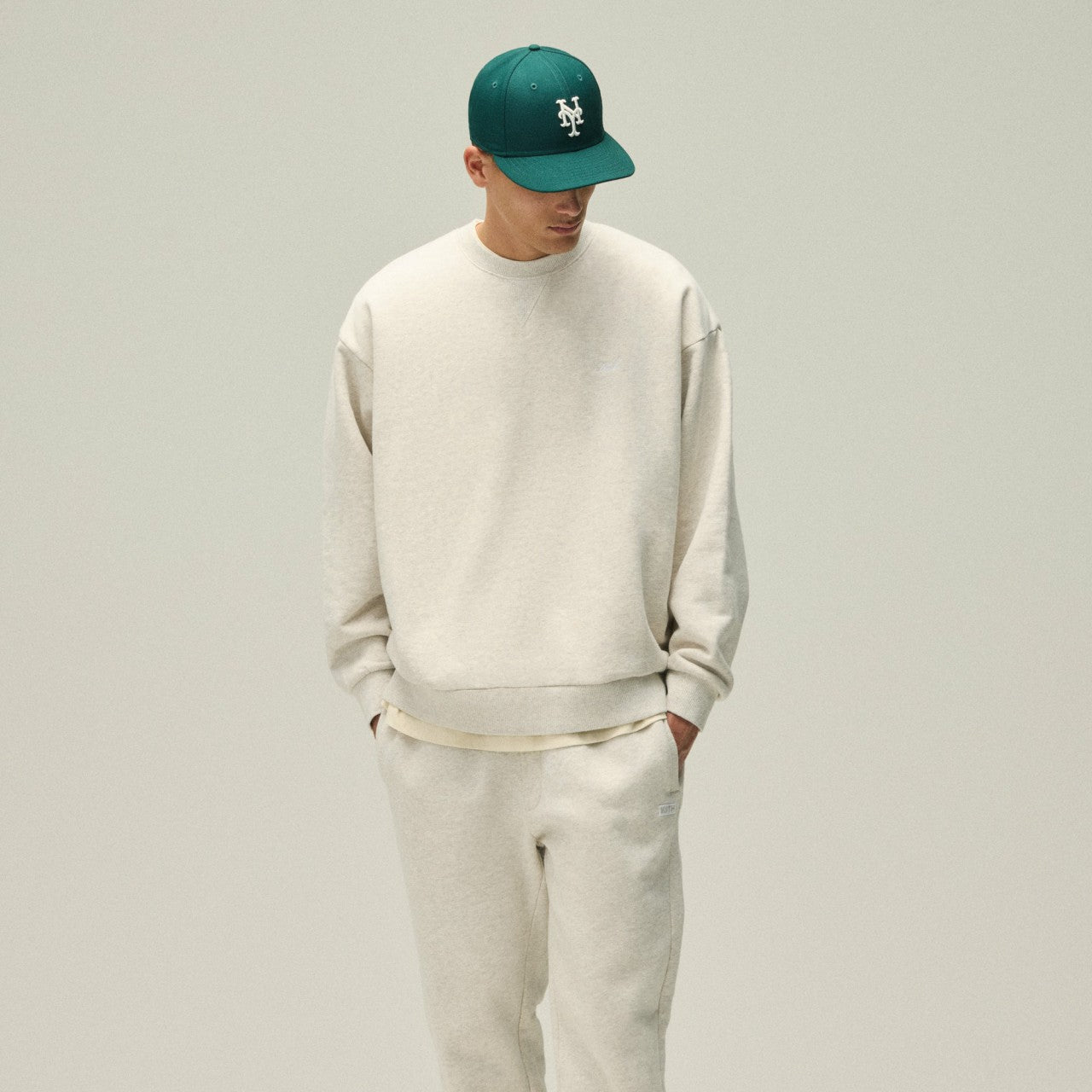 Kith Nelson Crewneck - Sandy Heather | Kith Sandy Heather