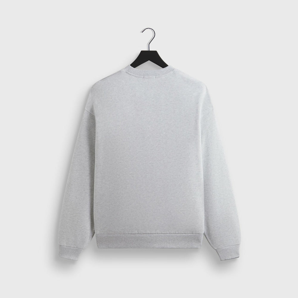 Kith Nelson Crewneck - Light Heather Grey | Kith Light Heather Grey