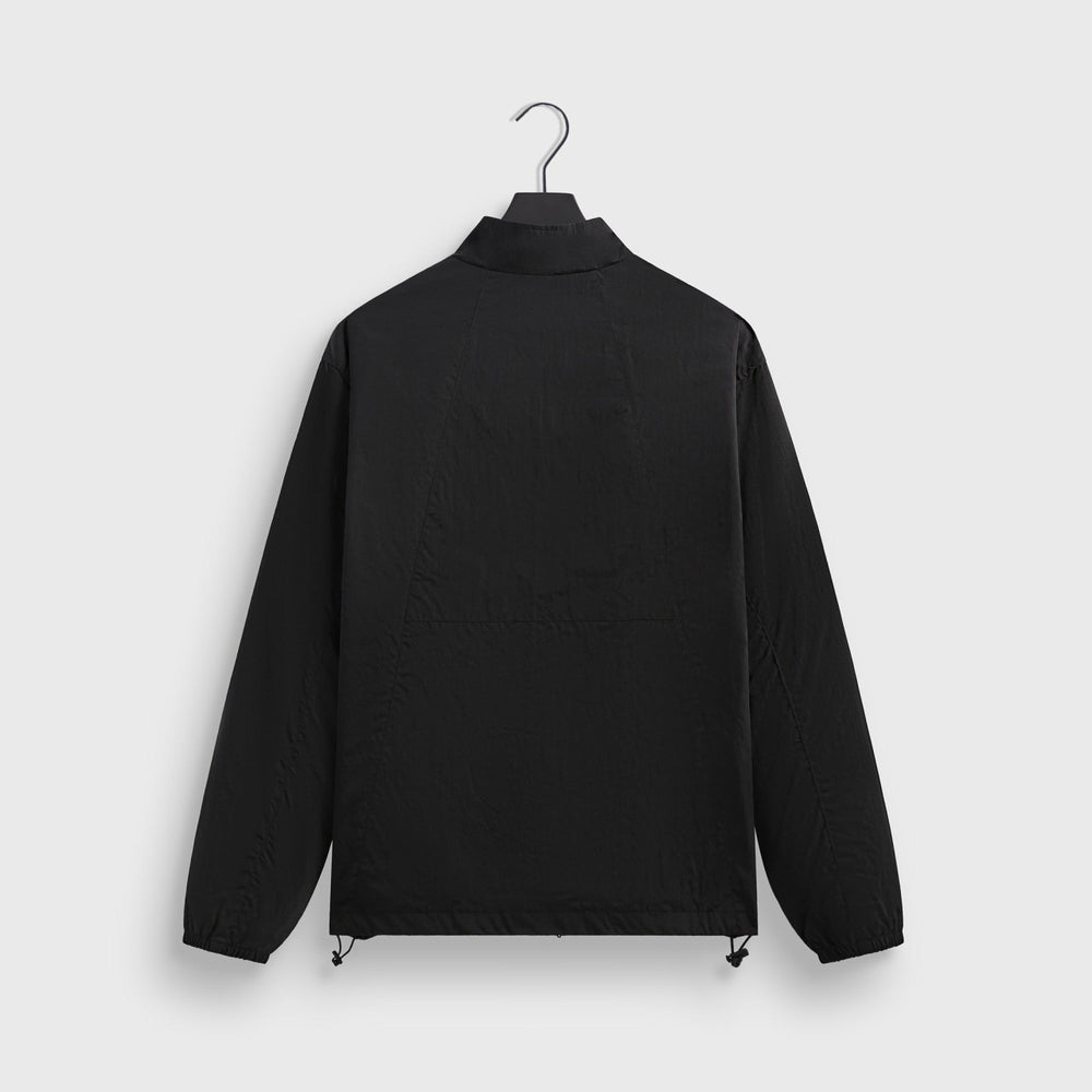 Kith Wrinkle Nylon Windsor Panelled Track Jacket - Black | Kith Black