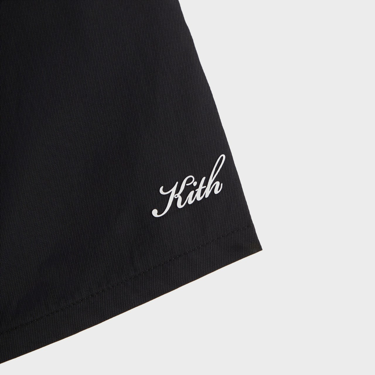 Kith Twill Collins Swim Short - Black | Kith Black