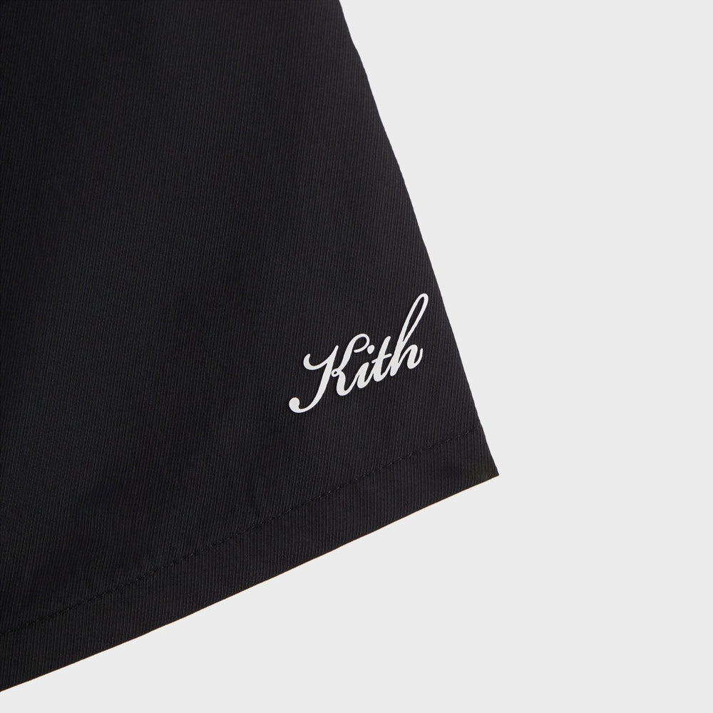 Kith Twill Collins Swim Short - Black | Kith Black