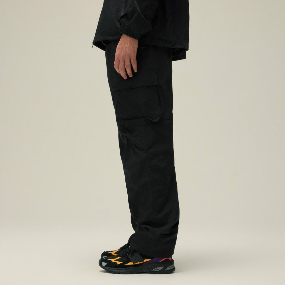 Kith Wrinkle Nylon Bristol Cargo Pant - Black | Kith Black