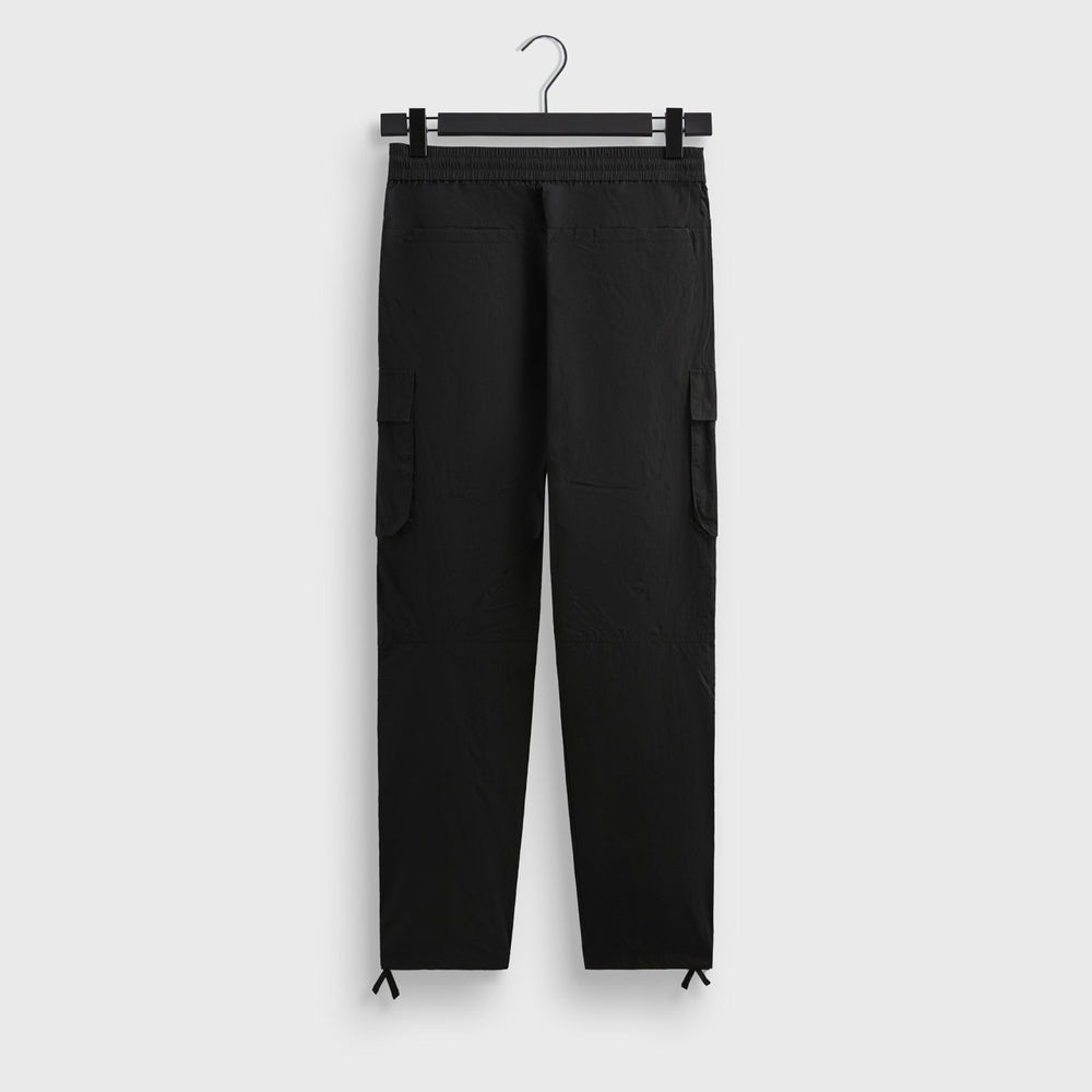 Kith Wrinkle Nylon Bristol Cargo Pant - Black | Kith Black