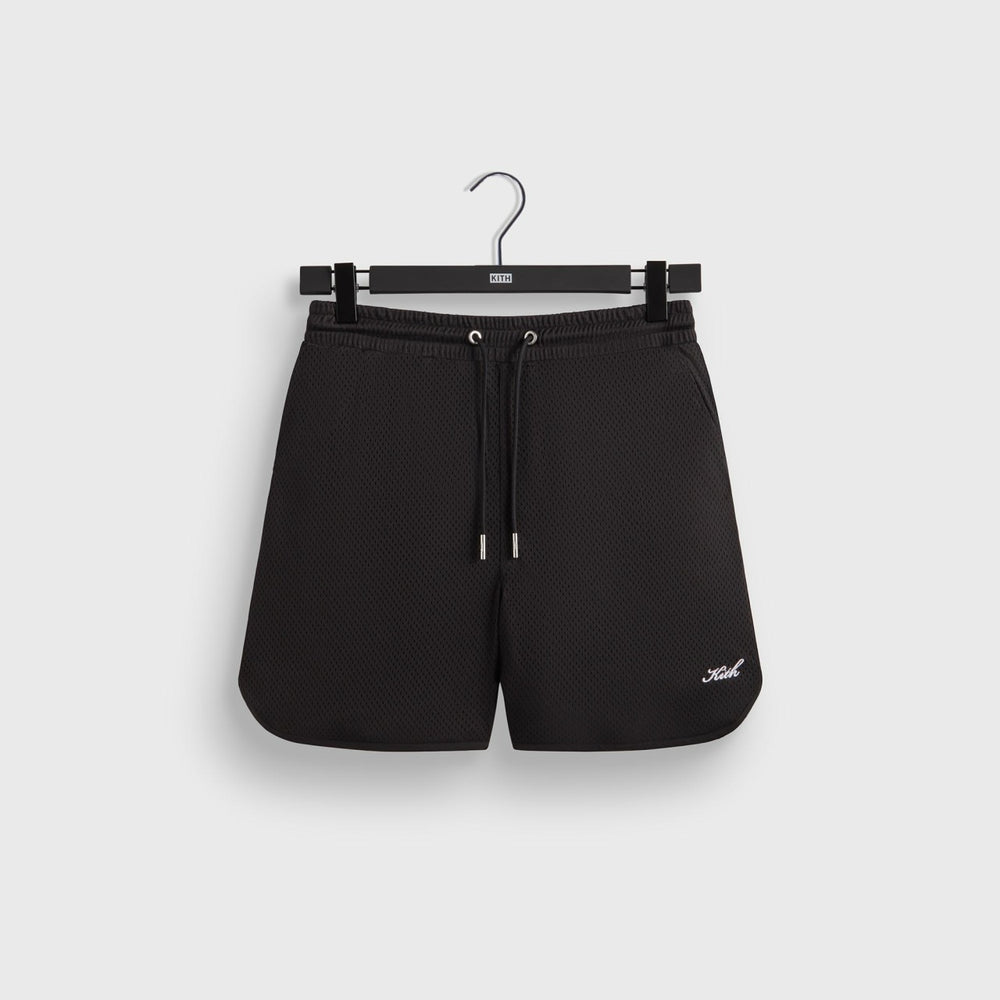 Kith Jordan Mesh Short - Black | Kith Black