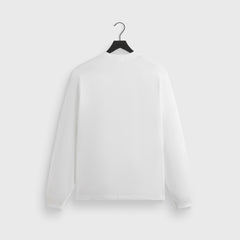 Kith Long Sleeve Leonard Pocket Tee - White | Kith White