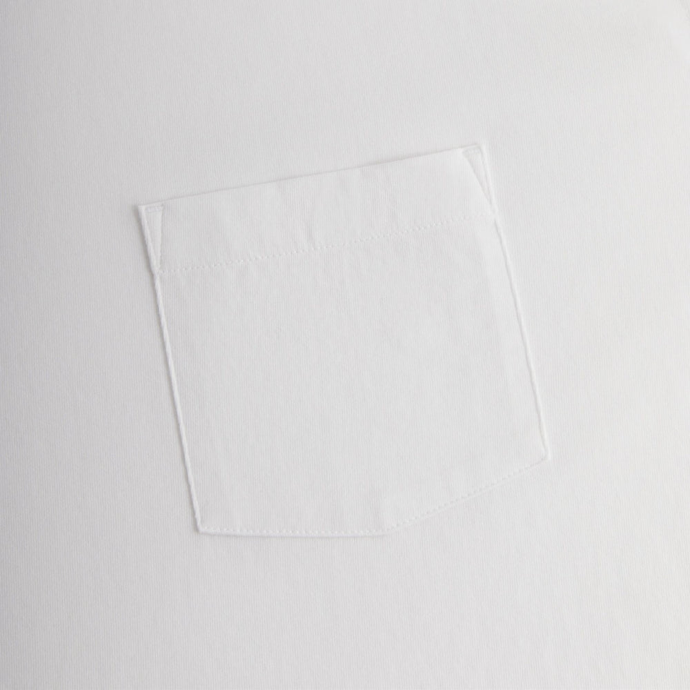 Kith Long Sleeve Leonard Pocket Tee - White | Kith White