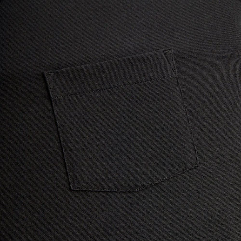 Kith Long Sleeve Leonard Pocket Tee - Black | Kith Black