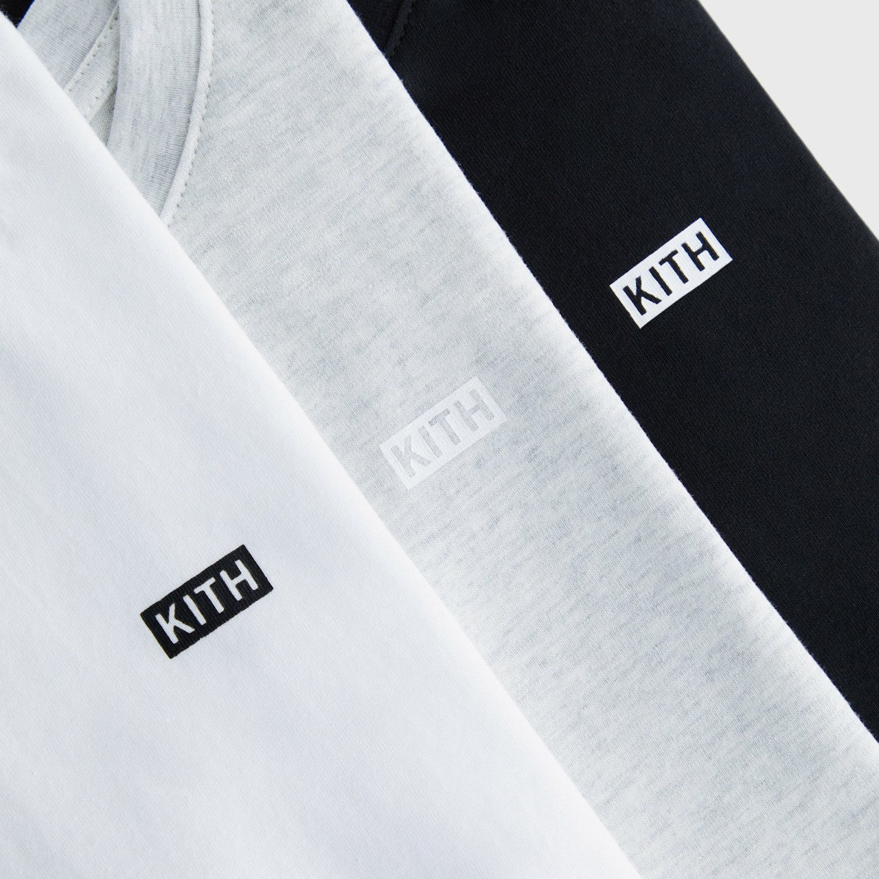 Kith Kids 3-Pack Core Short Sleeve Tee - Black | Kith Black