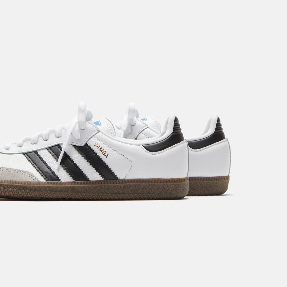 adidas GS Samba OG - Footwear White / Core Black / Gum | Kith Footwear White / Core Black / Gum