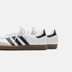 adidas GS Samba OG - Footwear White / Core Black / Gum | Kith Footwear White / Core Black / Gum