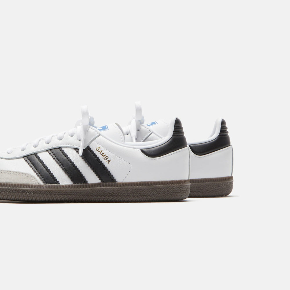 adidas PS Samba OG - White / Core Black / Gum | Kith White / Core Black / Gum