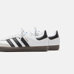 adidas PS Samba OG - White / Core Black / Gum | Kith White / Core Black / Gum