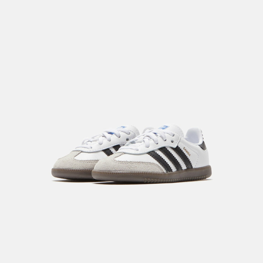 adidas TD Samba OG - Cloud White / Core Black / Gum | Kith Cloud White / Core Black / Gum