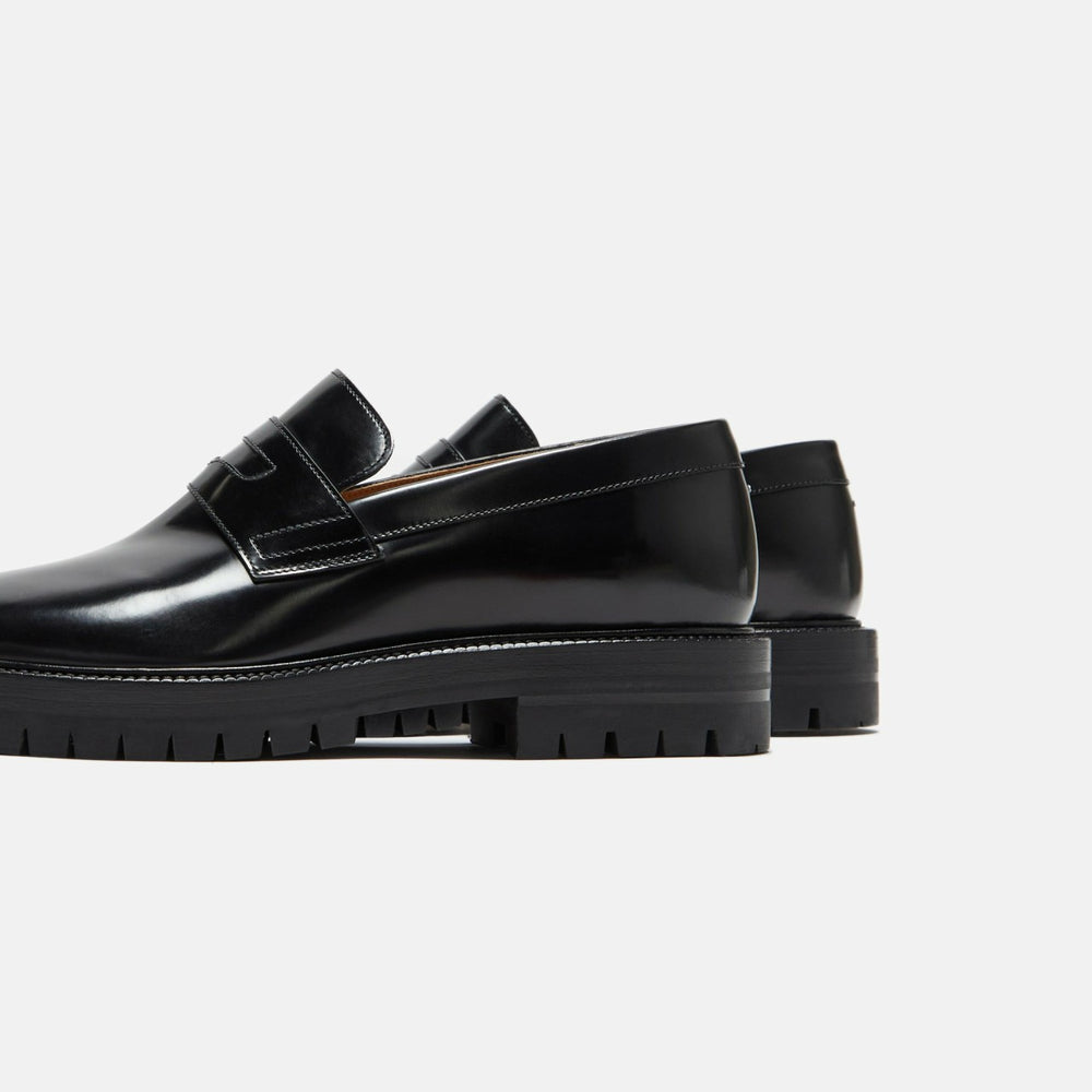 Maison Margiela Tabi County Loafer - Black | Kith Black