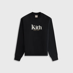 Kith Women Asher New York Crewneck - Black | Kith Black