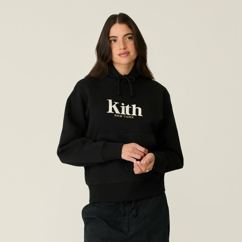 Kith Women Jane New York Hoodie II - Black | Kith Black