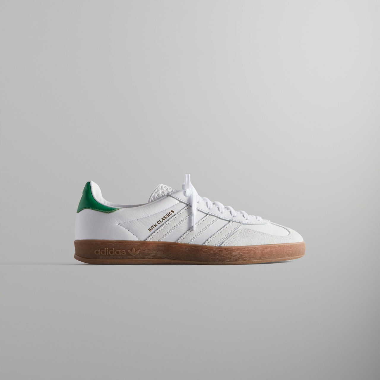 Kith Classics for adidas Originals Gazelle Indoor - White / Green | Kith White / Green