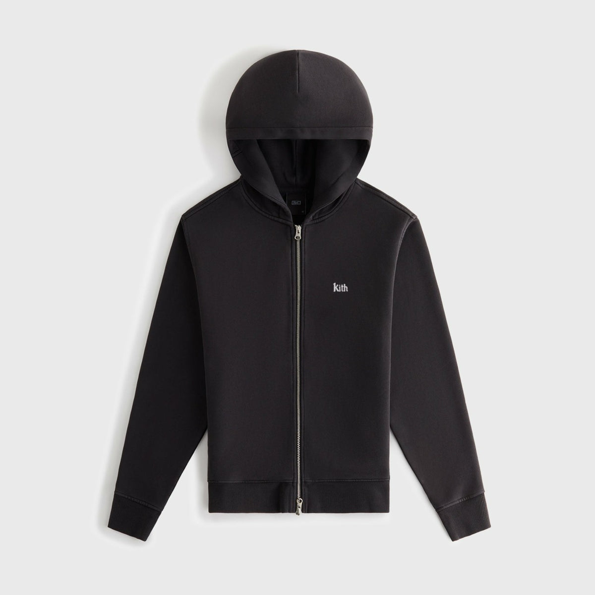 Kith Women Tanner Full Zip Hoodie - Black | Kith Black