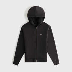 Kith Women Tanner Full Zip Hoodie - Black | Kith Black