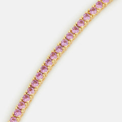 Crystal Haze Mini Serena Bracelet - Pink | Kith Pink