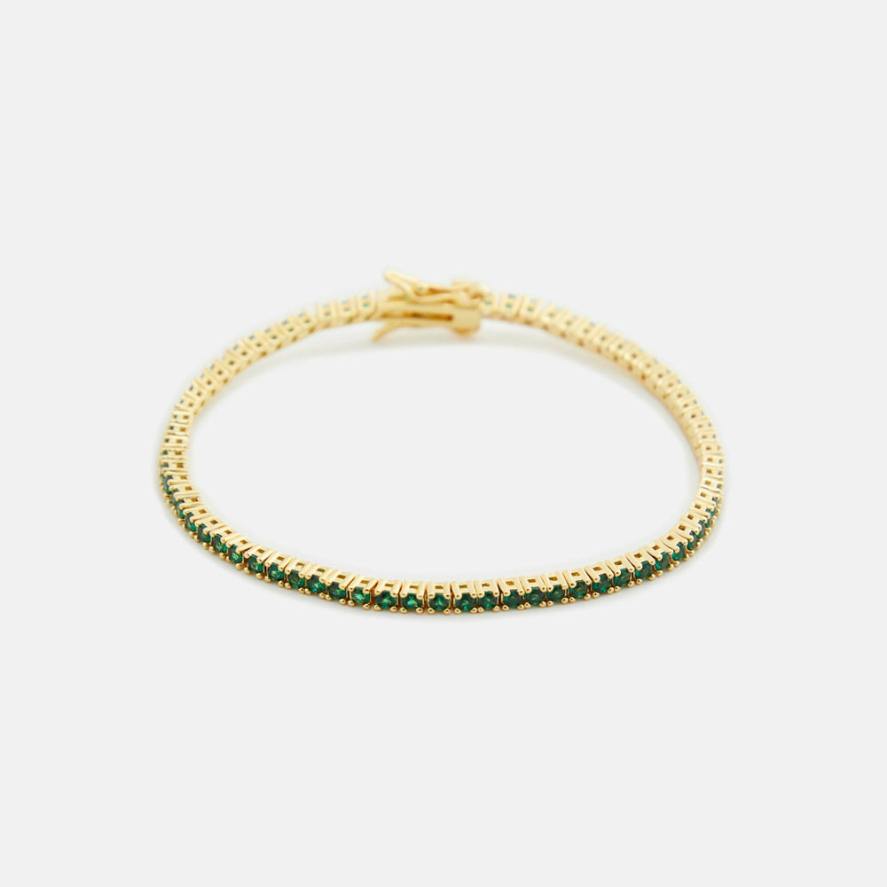 Crystal Haze Mini Serena Bracelet - Green | Kith Green