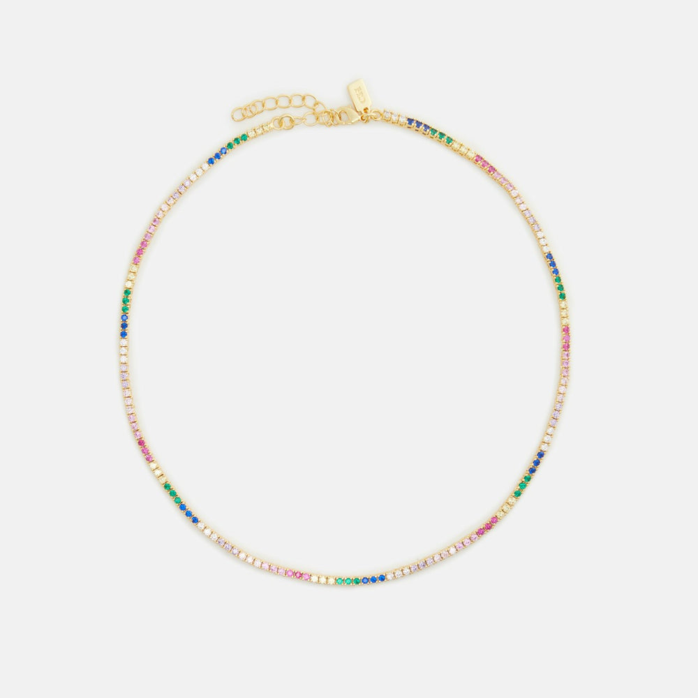 Crystal Haze Mini Serena Necklace - Multi | Kith Multi