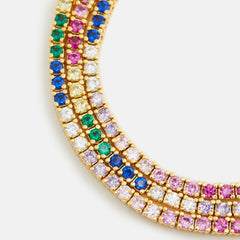 Crystal Haze Mini Serena Necklace - Multi | Kith Multi