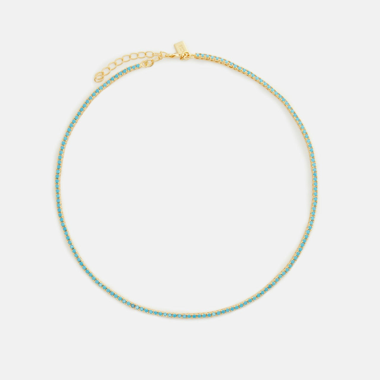 Crystal Haze Mini Serena Necklace - Blue | Kith Blue