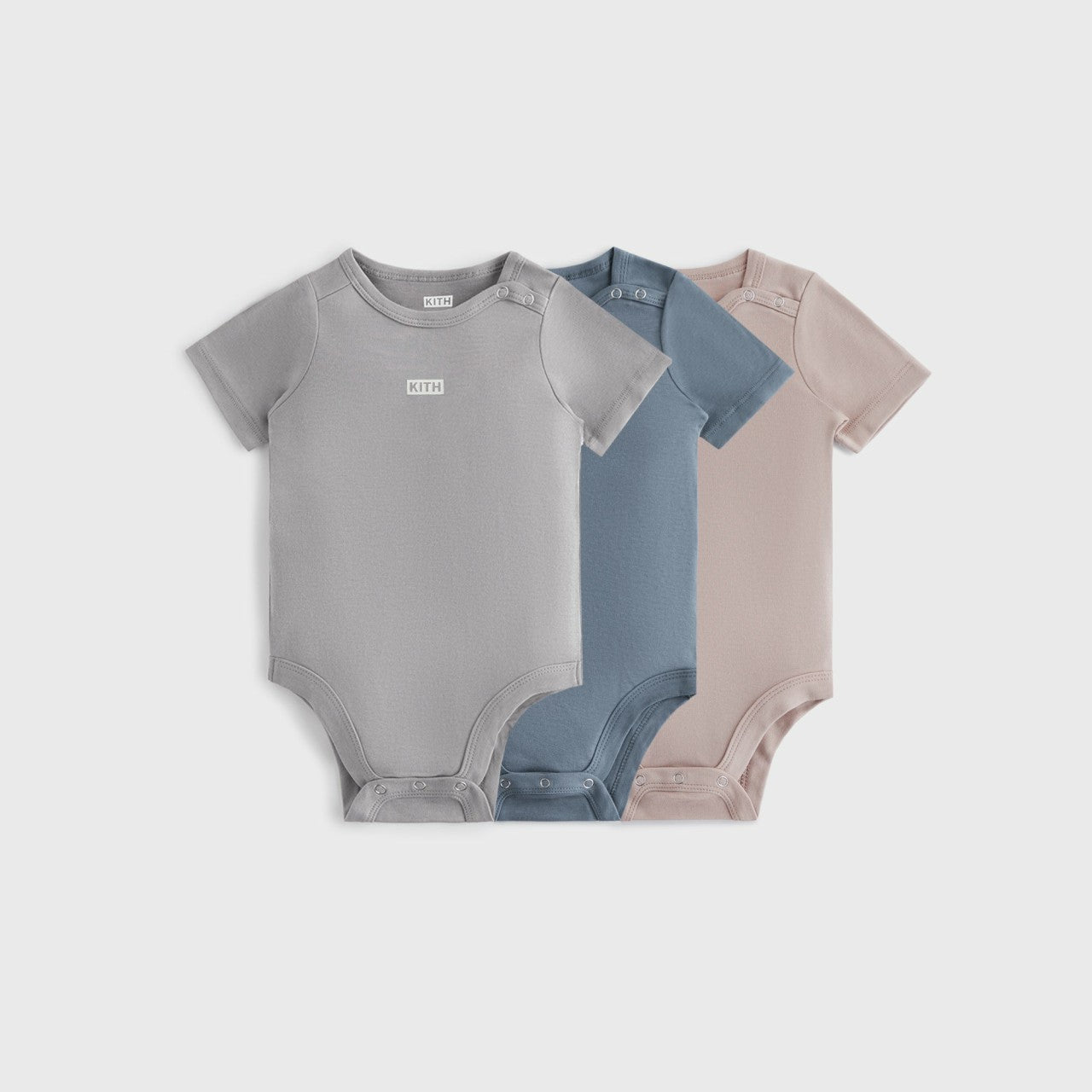 Kith Baby Palette 3-Pack Bodysuit - Argon | Kith Argon