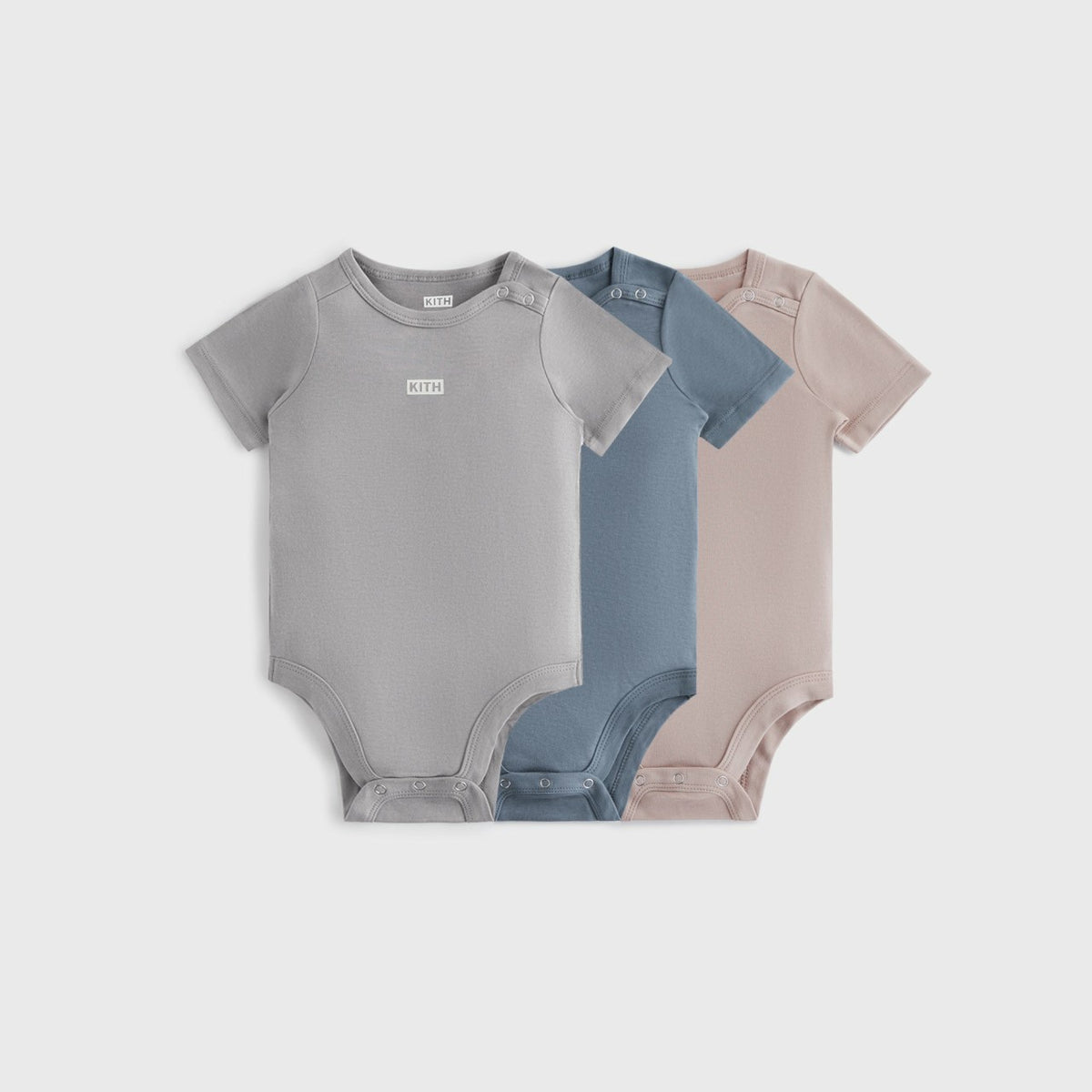 Kith Baby Palette 3-Pack Bodysuit - Argon | Kith Argon