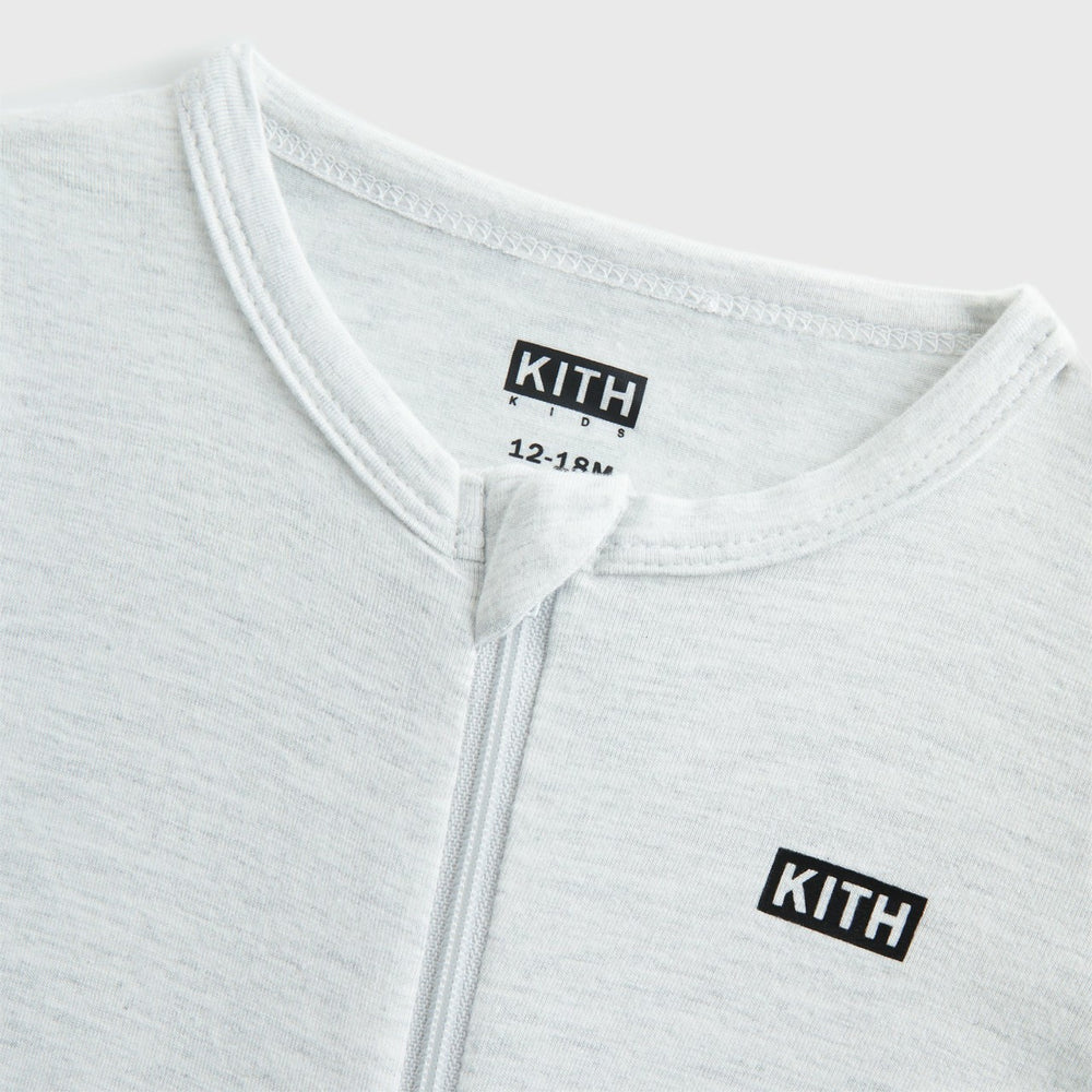 Kith Baby Coverall - Light Heather Grey | Kith Light Heather Grey