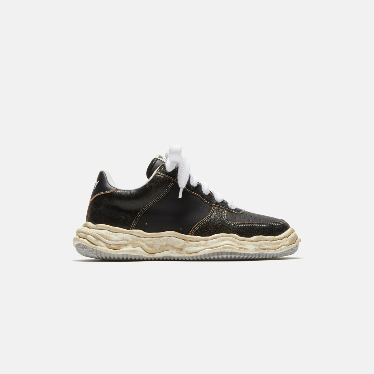 Mihara Yasuhiro Wayne - Cracking Leather / Black | Kith Cracking Leather / Black