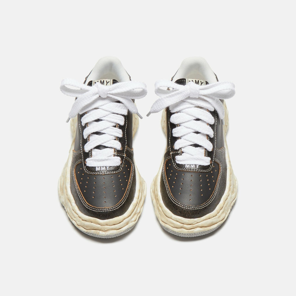Mihara Yasuhiro Wayne - Cracking Leather / Black | Kith Cracking Leather / Black