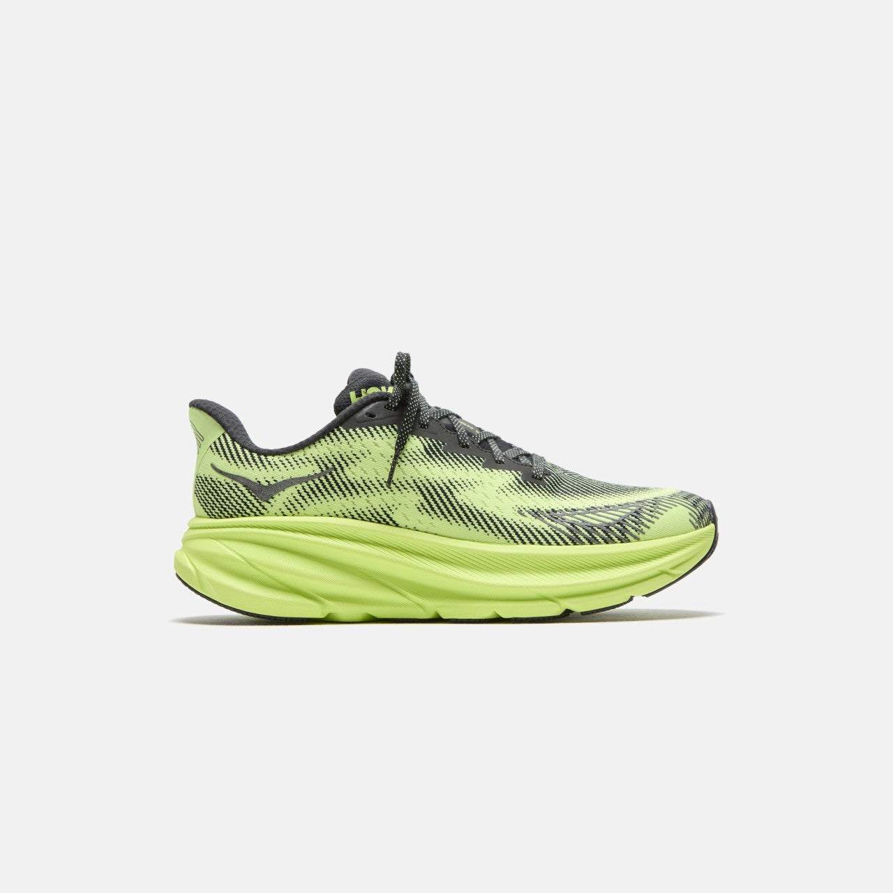 HOKA Clifton 9 GTX TS - Black / Lettuce | Kith Black / Lettuce