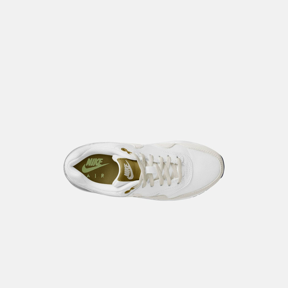 Nike Grade School Air Max 1 - White / Light Orewood / Brown / Bronzine | Kith White / Light Orewood / Brown / Bronzine