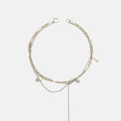 Justine Clenquet Rachel Necklace - Gold / Palladium | Kith Gold / Palladium