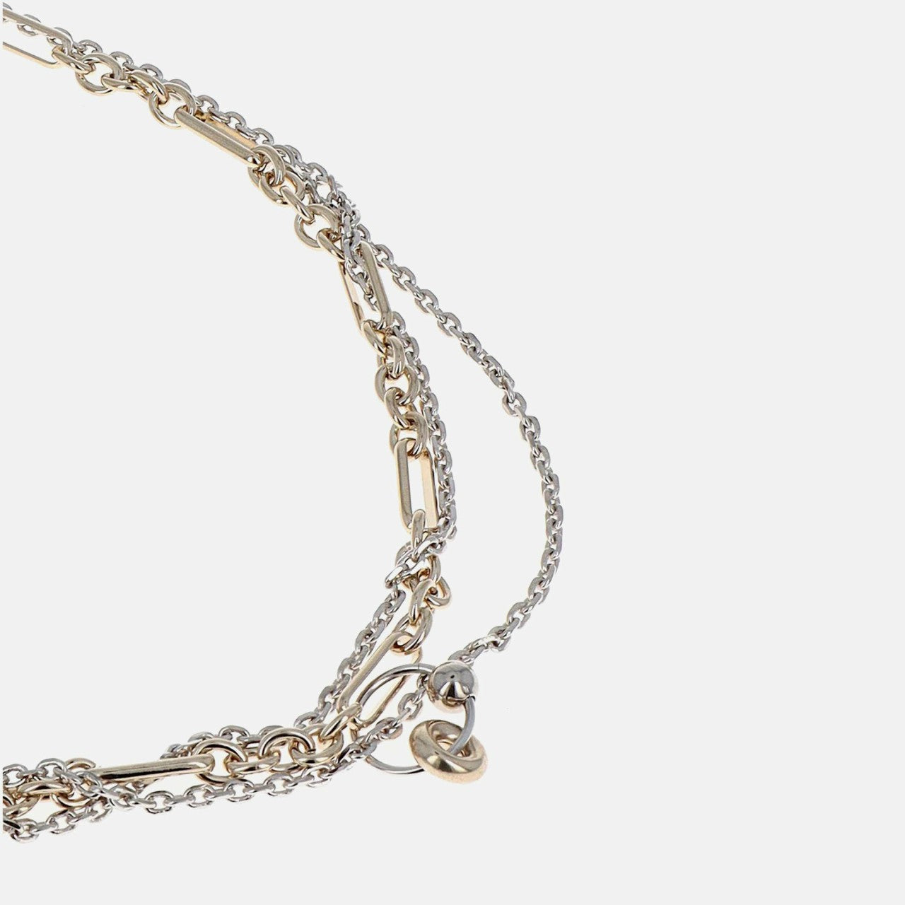 Justine Clenquet Rachel Necklace - Gold / Palladium | Kith Gold / Palladium