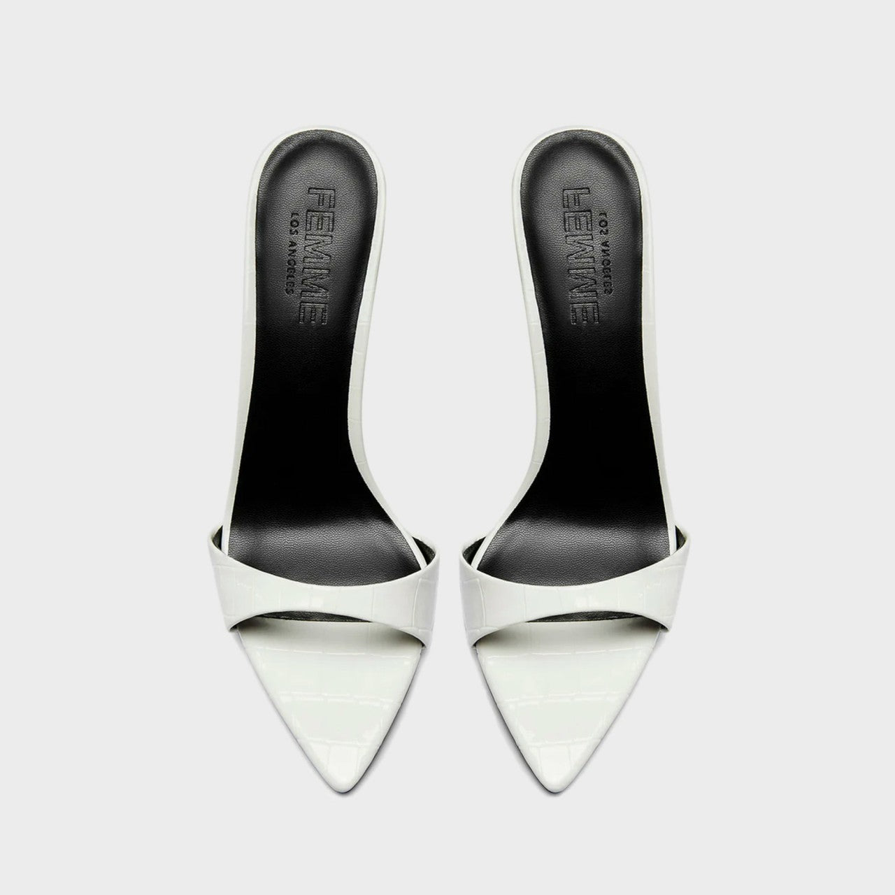 Femme LA Kaia 100 Slipper - Exotic Blanc | Kith Exotic Blanc