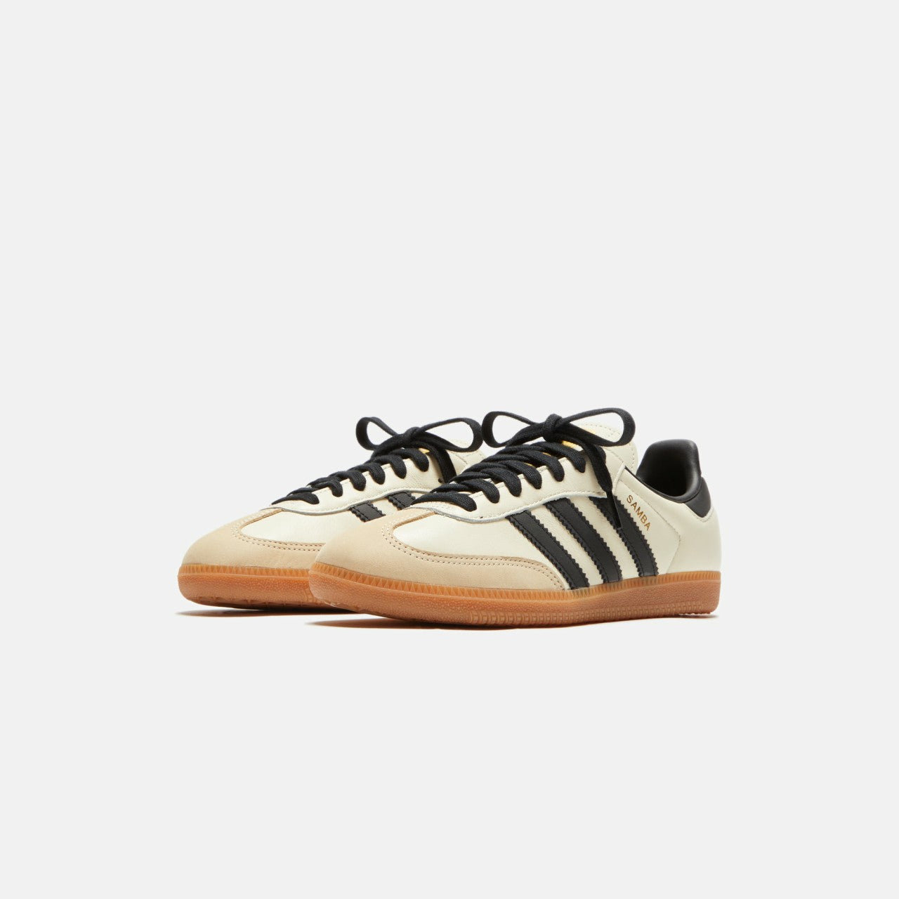 adidas WMNS Samba OG - Cream White / Core Black / Sand Strata | Kith Cream White / Core Black / Sand Strata