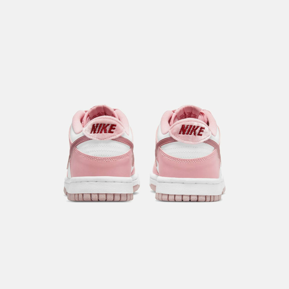 Nike GS Dunk Low - Pink Glaze / White / Pomegranate | Kith Pink Glaze / White / Pomegranate