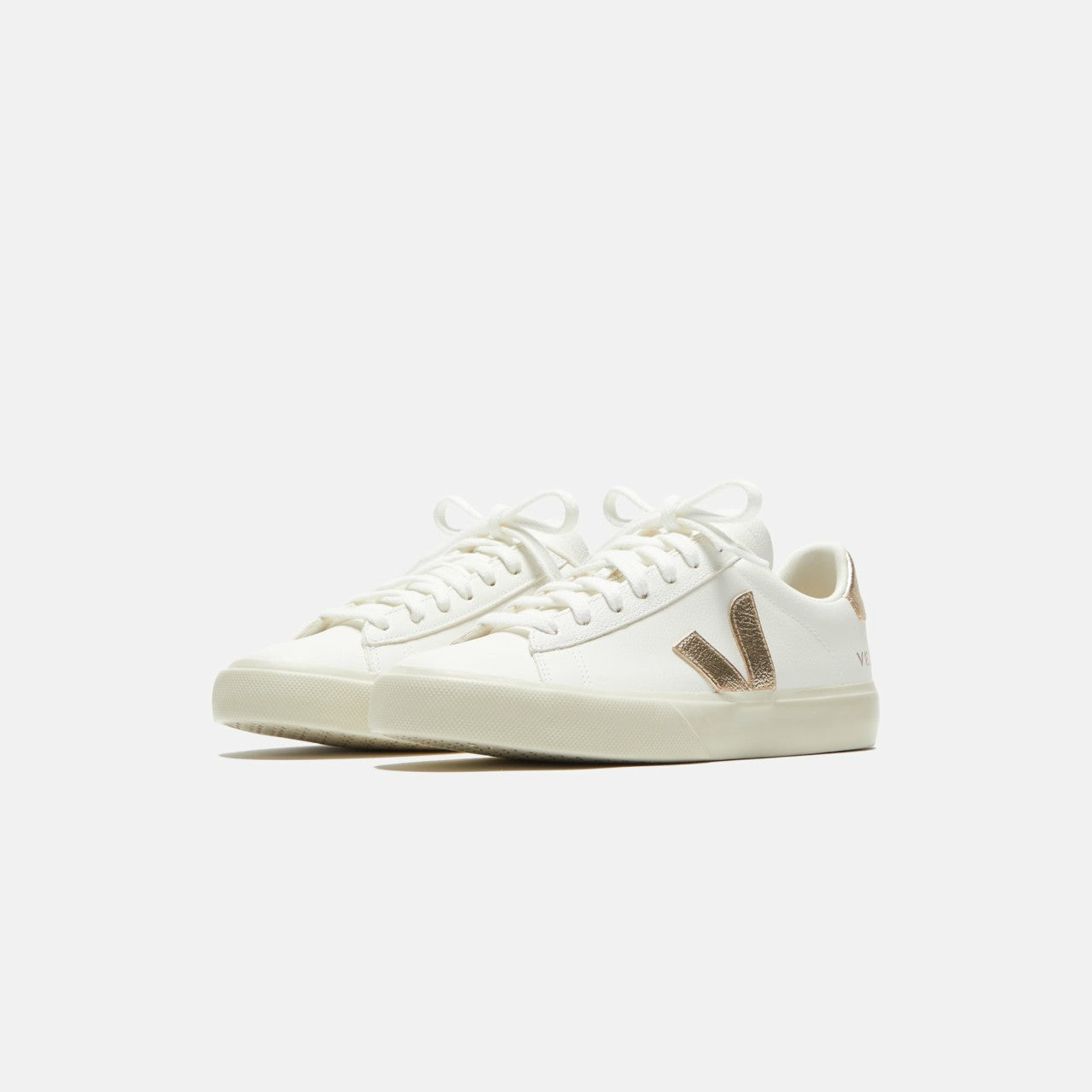 Veja WMNS Campo Canvas - Extra White / Platine | Kith Extra White / Platine