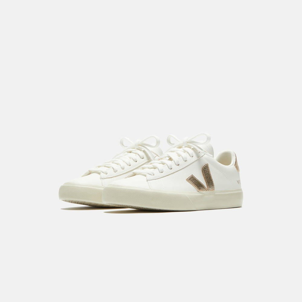 Veja WMNS Campo Canvas - Extra White / Platine | Kith Extra White / Platine