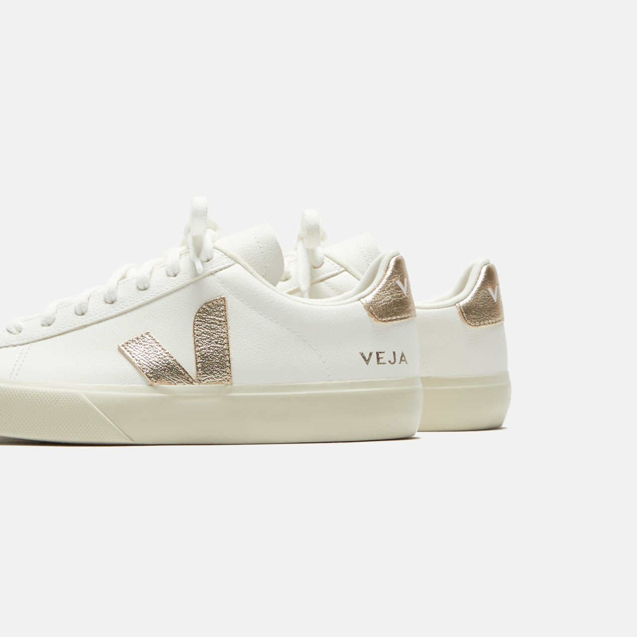 Veja WMNS Campo Canvas - Extra White / Platine | Kith Extra White / Platine