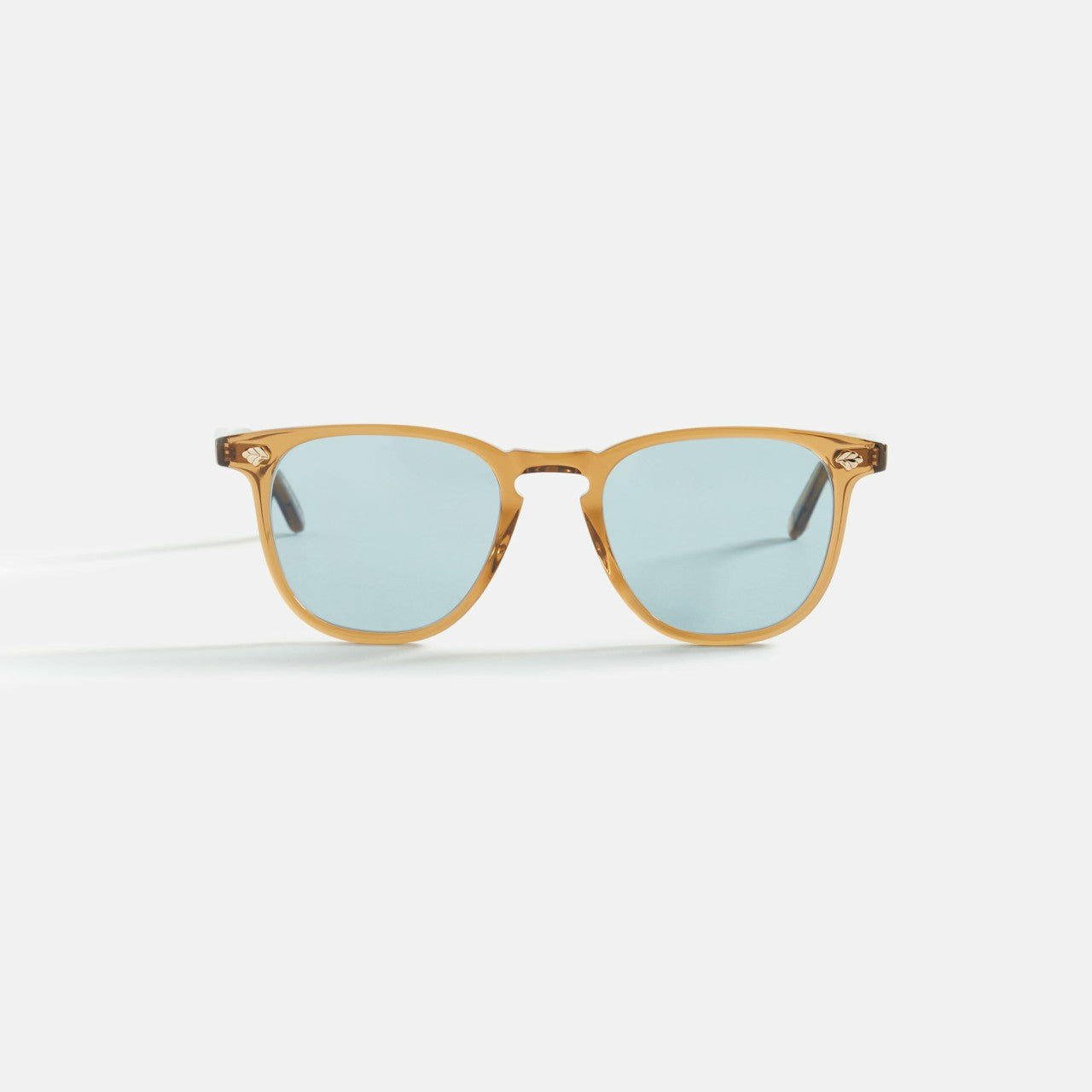 Garrett Leight Brooks II Sun - Caramel / Pure Blue | Kith Caramel / Pure Blue