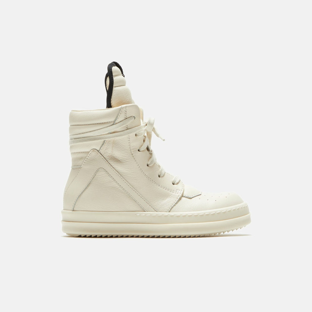Rick Owens Kids Geobasket - Milk / Milk / Milk Scarpe in Pelle | Kith Milk / Milk / Milk Scarpe in Pelle